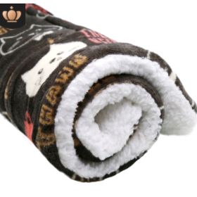 Cute Cat Blankets Dog Pet Mat