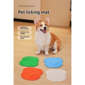 Lick Mat For Dogs And Cats Dog Slow Feeder Mat With Strong Suction